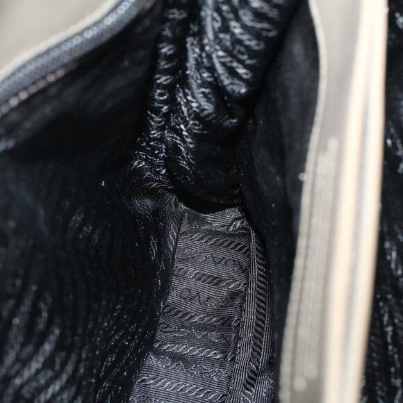 PRADA Shoulder Bag Nylon Khaki Auth cl771 - Picture 13 of 16